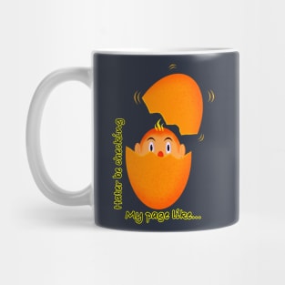 egg cartoon Mug